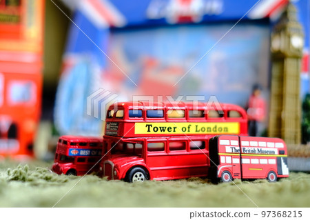 A London bus that you will definitely see when you go to London 97368215