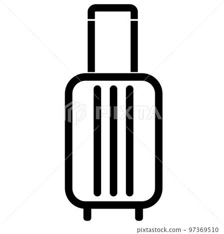 This is an illustration of the suitcase icon. 97369510