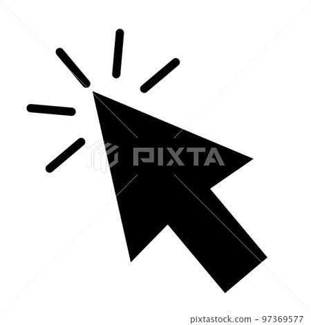 This is an illustration of the cursor icon. 97369577