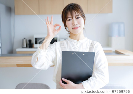 Housekeeping home helper female Housekeeping home helper female 97369796