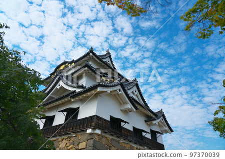 【日本城100強】從滋賀縣彥根市南面看到的彥根城國寶塔3 【日本城100強】從滋賀縣彥根市南面看到的彥根城國寶塔3 97370039