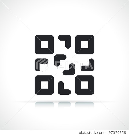 qr code icon symbol vector 97370258
