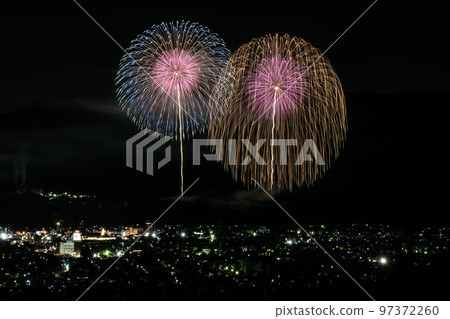 從秩父繆斯公園觀賞秩父夜祭煙花 從秩父繆斯公園觀賞秩父夜祭煙花 97372260