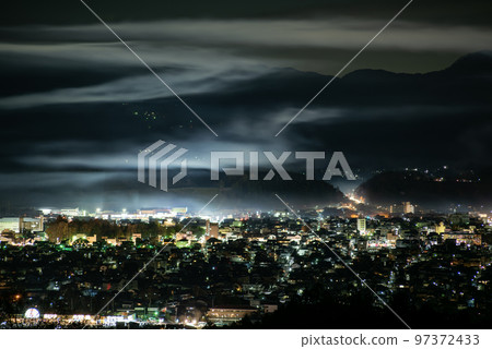 從秩父繆斯公園看到的秩父市夜景 97372433