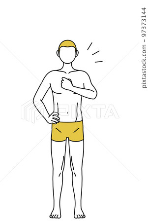 內褲打胸的男人脫毛形象與男性審美 97373144