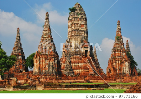 Thailand's World Heritage Site Ayutthaya Ruins Thailand's World Heritage Site Ayutthaya Ruins 97373166