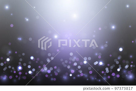 Purple bokeh soft light abstract background, Vector eps 10 illustration bokeh particles 97373817