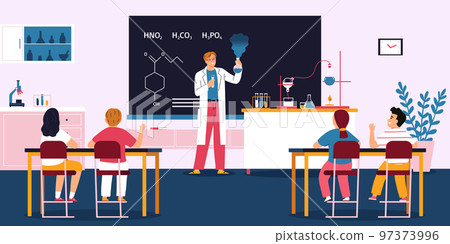 Flat School Teacher 97373996