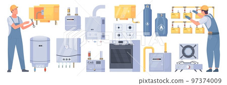 Gas Appliance Flat Set Gas Appliance Flat Set 97374009