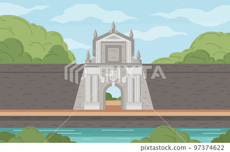 Philippines Travel Cartoon 97374622