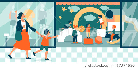 Mall Children Playroom Composition Mall Children Playroom Composition 97374656