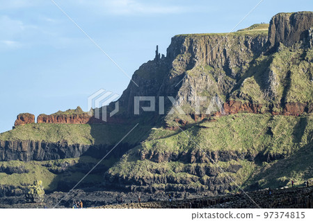 The Giant's Causeway by Bushmills in Northern Ireland, United Kingdom 97374815