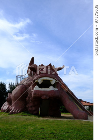 宮古島釜峰公園的巨型風獅爺 97375638