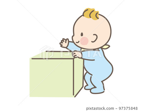 寶寶玩得好的插圖素材 97375848