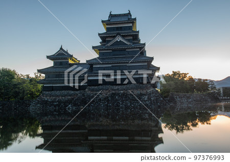 Matsumoto Castle before dawn Matsumoto Castle before dawn 97376993