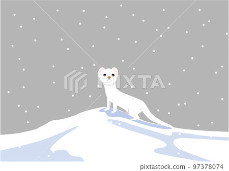 Iizuna 05 snow scene Iizuna 05 snow scene 97378074