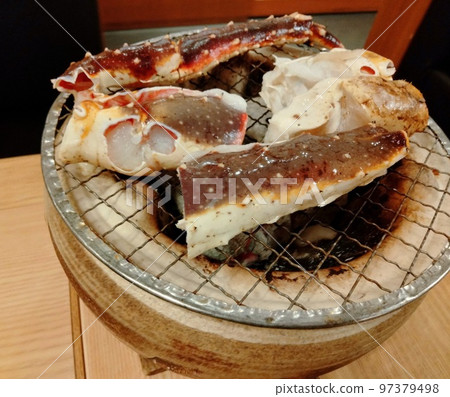 炭烤帝王蟹照片 97379498