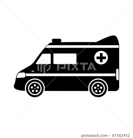 Ambulance car. Ambulance car. 97382452