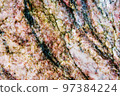 Natural stone background. Sea stone texture. Panel texture. 97384224