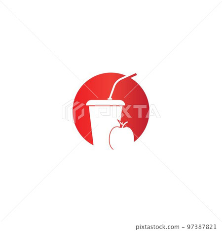 apple juice logo 97387821