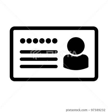 Nametags, business cards, ID cards. vector. 97389232
