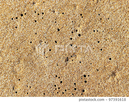 sand on the beach sea background texture 97391618