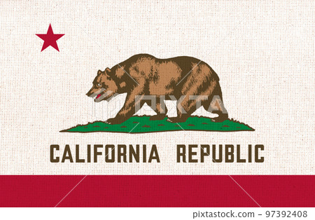 Flags of U.S. states Fabric Flag California, Flag of American state California 97392408