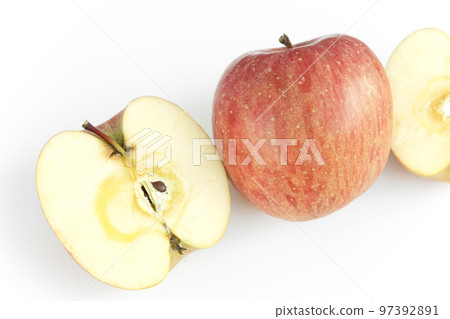 蘋果和它的橫截面 97392891