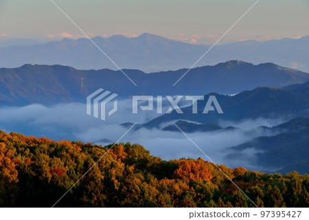 Autumn leaves from Mt.Minoyama 97395427