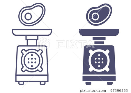 homemade meat grinder for cooking fresh minced meat. 97396363