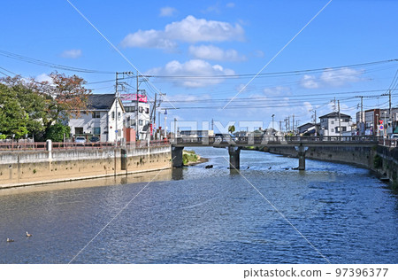 埼玉縣南埼玉郡宮代町大內古利根川 97396377