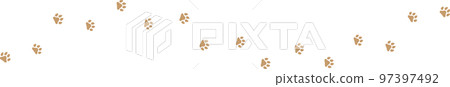 wavy paw prints wavy paw prints 97397492