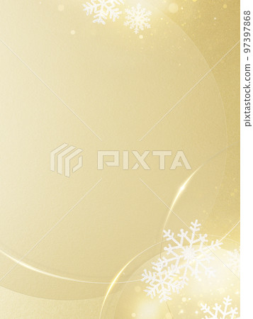 金色雪花背景 金色雪花背景 97397868