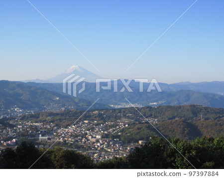 小室山 富士山 97397884