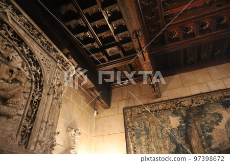 Hearst Castle in San Simeon California. 97398672