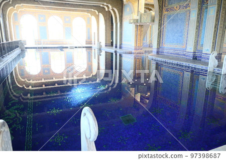 Hearst Castle in San Simeon California. Hearst Castle in San Simeon California. 97398687