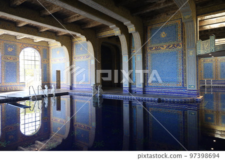 Hearst Castle in San Simeon California. 97398694