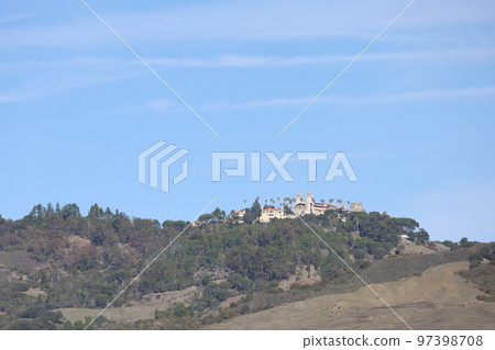 Hearst Castle in San Simeon California. 97398708