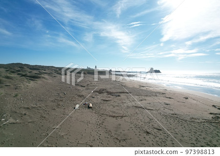 Beaches, marshes and cliffs at San Simeon California Beaches, marshes and cliffs at San Simeon California 97398813