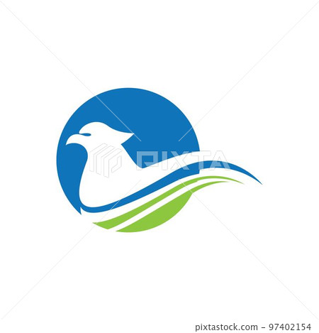 Eagle vector icon illustration design 97402154