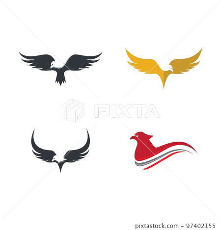 Eagle vector icon illustration design 97402155
