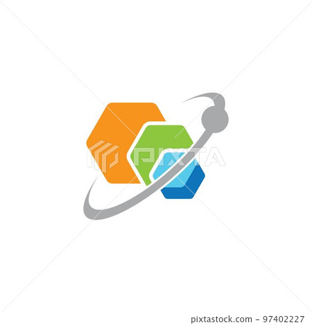 Technology logo creative vector Technology logo creative vector 97402227