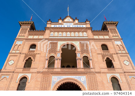Plaza de toros de Las Ventas in Madrid, largest bullfighting arena in Spain Plaza de toros de Las Ventas in Madrid, largest bullfighting arena in Spain 97404314