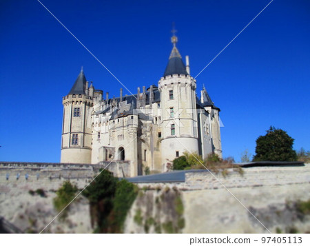 France Saumur Castle Diorama style France Saumur Castle Diorama style 97405113