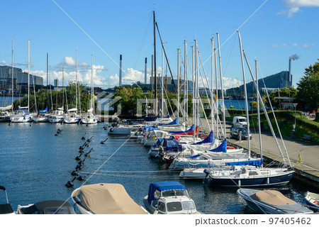 丹麥首都哥本哈根的美麗風光 丹麥首都哥本哈根的美麗風光 97405462