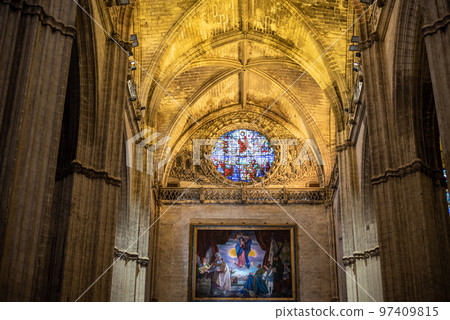 Seville Cathedral of Saint Mary of the See in Seville, Andalusia, Spain 97409815