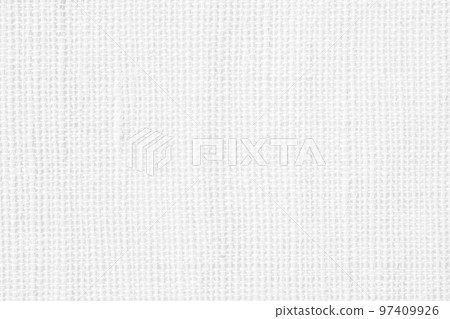 White linen canvas fabric texture background 97409926