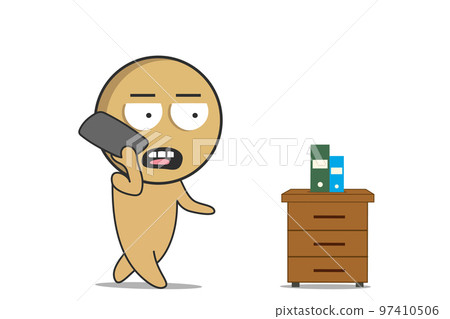 Business conversation on the phone 97410506