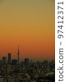 Dusk of the city 97412371