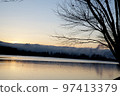 Sunrise over Lake Shoji, Yamanashi Prefecture 97413379